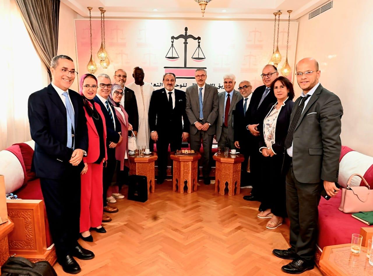 League Meets with Palestine Group in Moroccan Parliament and Calls for International Action to Hold the Occupation Accountable