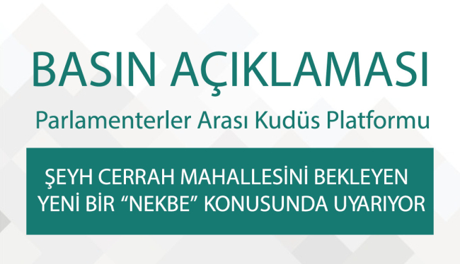 LP4Q, ŞEYH CERRAH MAHALLESİNİ BEKLEYEN YENİ BİR “NEKBE” KONUSUNDA UYARIYOR