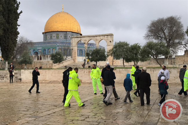 Israeli minister, dozens of settlers raid Al-Aqsa compound