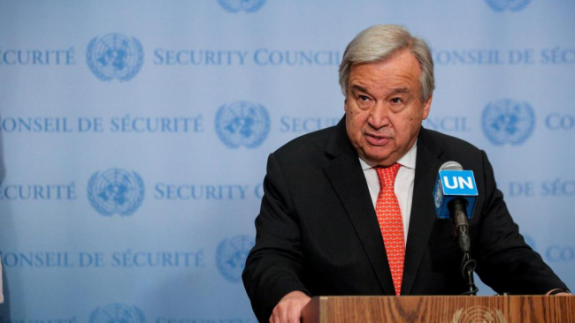 UN chief denounces Netanyahu’s West Bank annexation plan