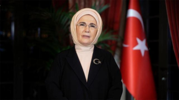 Emine Erdoğan'dan İsrail'in Mescid-i Aksa Baskınına Tepki