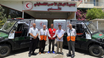 Türk Kızılay’ından Filistin Kızılay’ına Ambulans Bağışı Yapıldı