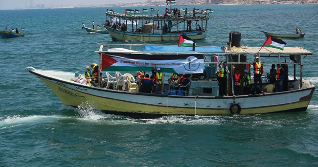 Israel detains Gaza Freedom Flotilla