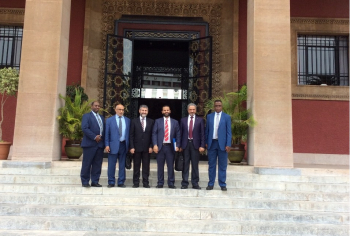 The League of Parliamentarians for Al-Quds meets the House of Councillors’ Vice-President.