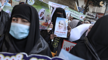 İsrail Hapishanelerinde Tutuklu Filistinli Kadınlara Gazzeli Kadınlar Destek Gösterisi Düzenledi