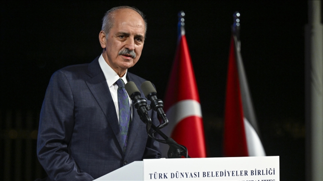 TBMM Başkanı Kurtulmuş: Bütün dünya milletlerinin bu vahşete karşı yekvücut olması gereklidir