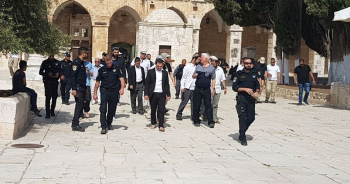 Plus de 100 colons envahissent la mosquée Al-Aqsa