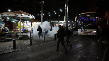 İsrail Güvenlik Güçleri Filistinli Gençlere Müdahale Etti